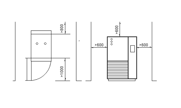 設(shè)備擺放距離 設(shè)備擺放距離